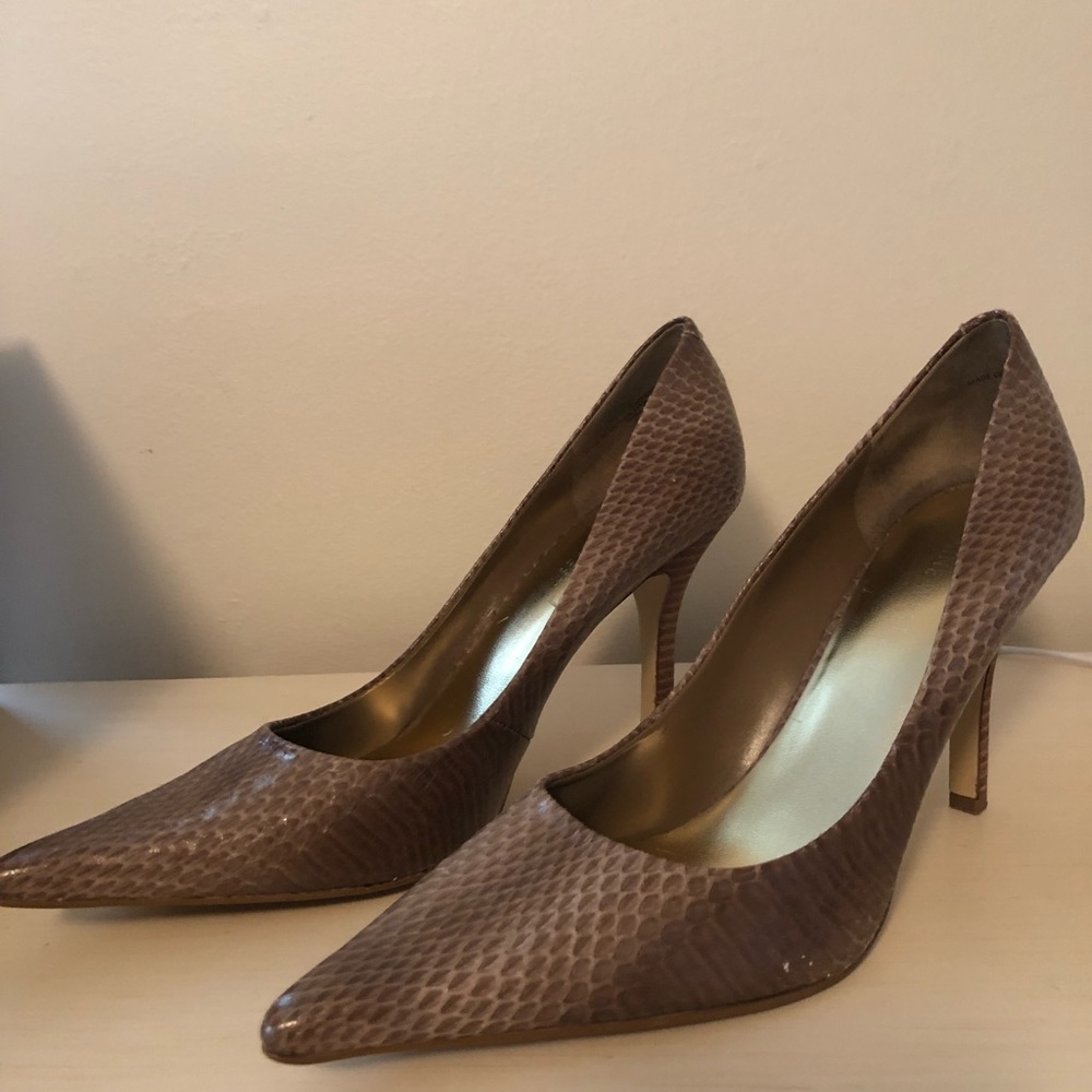 Snakeskin Stilettos